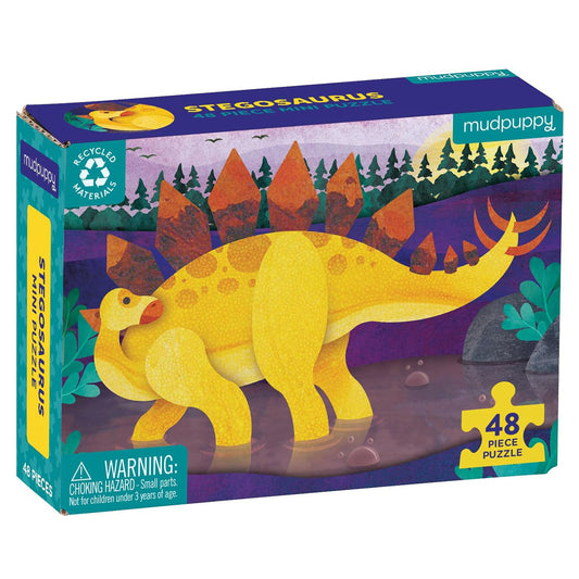 Mudpuppy Mini Puzzle: Stegosaurus