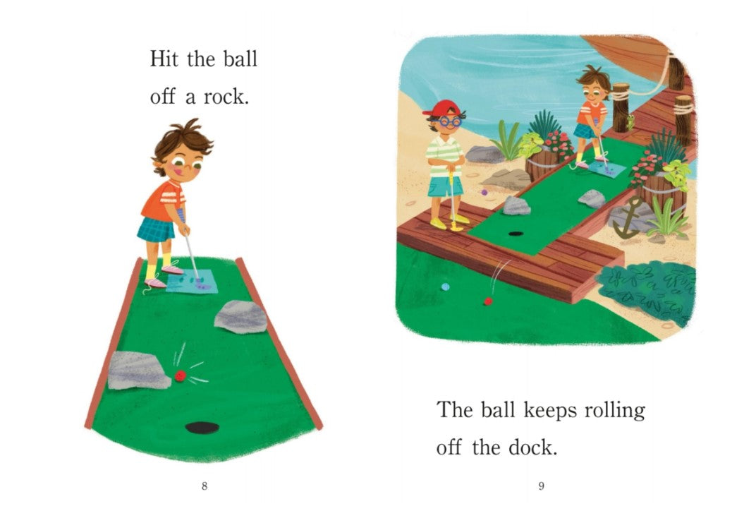 Step Into Reading Level 1: Mini Golf Fun!
