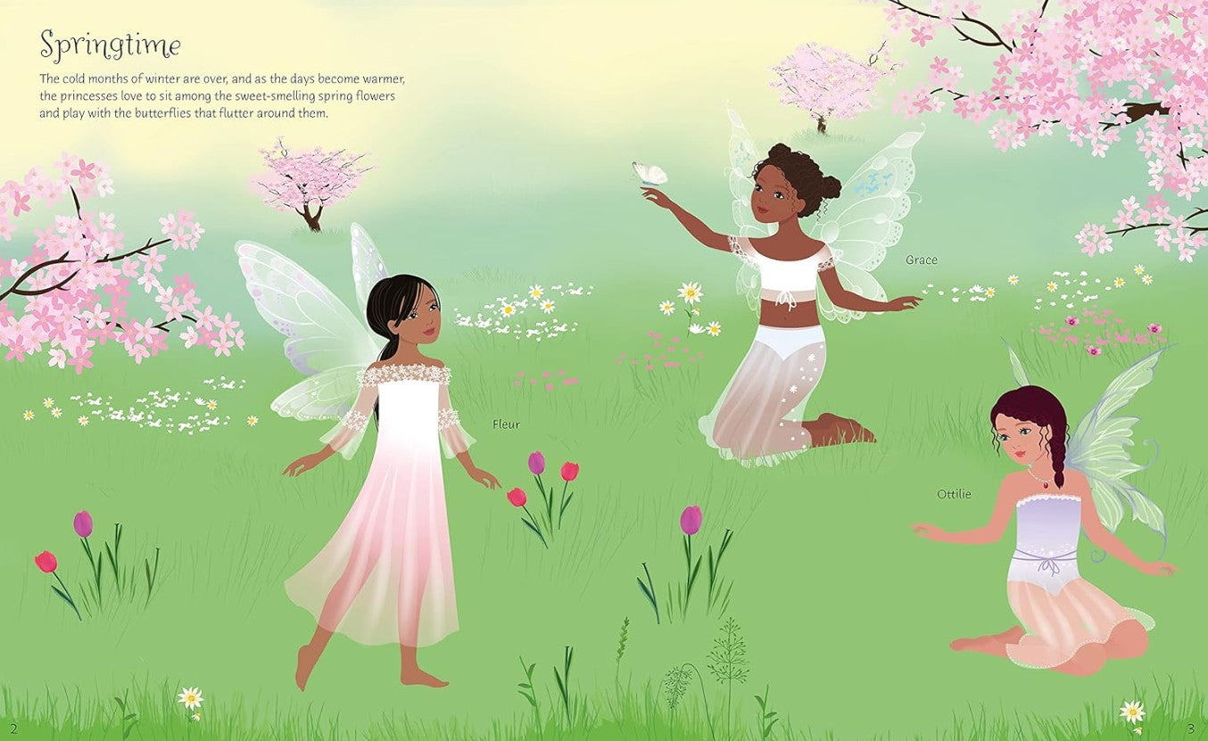 Usborne Sticker Dolly Fairy Princesses