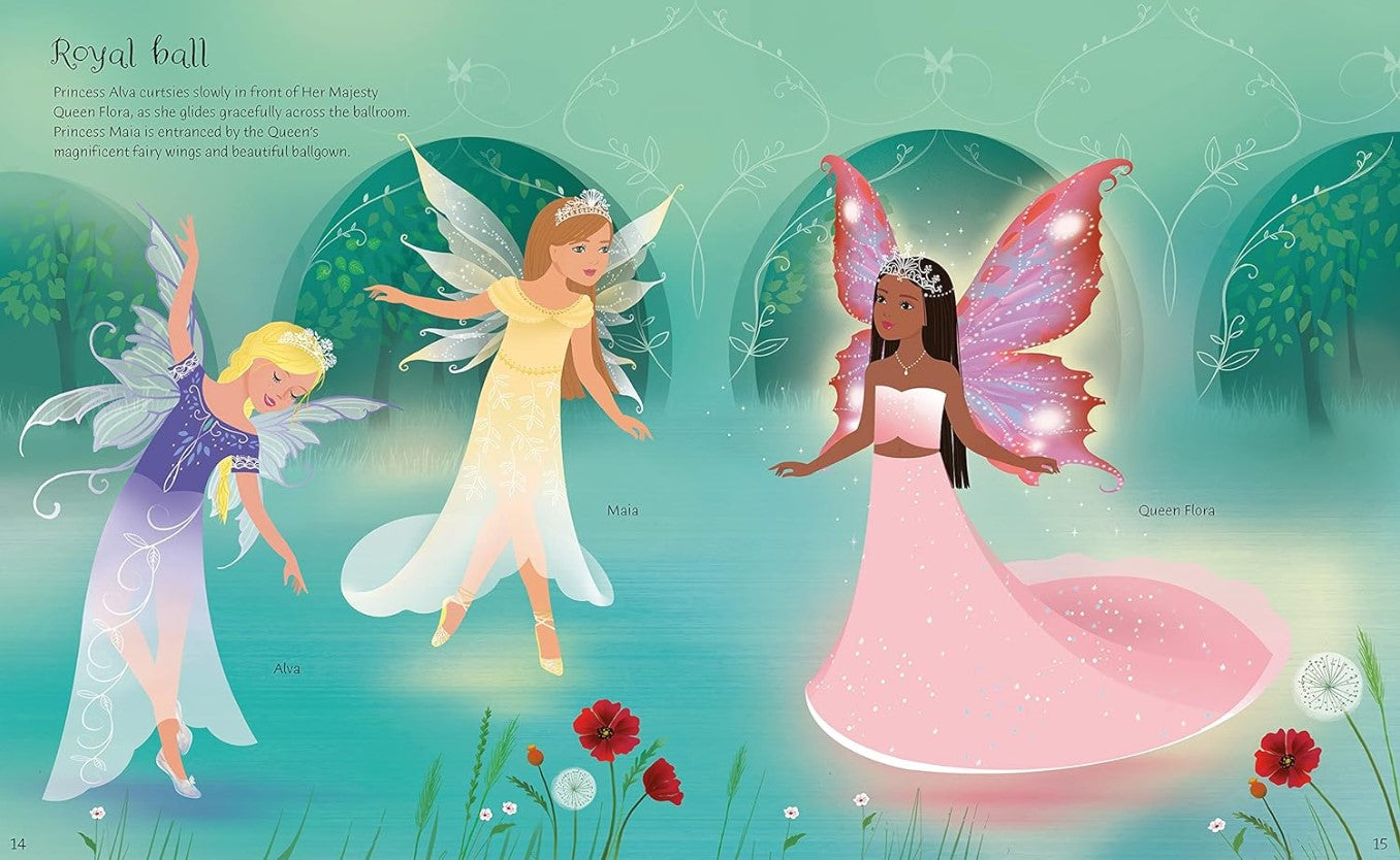 Usborne Sticker Dolly Fairy Princesses