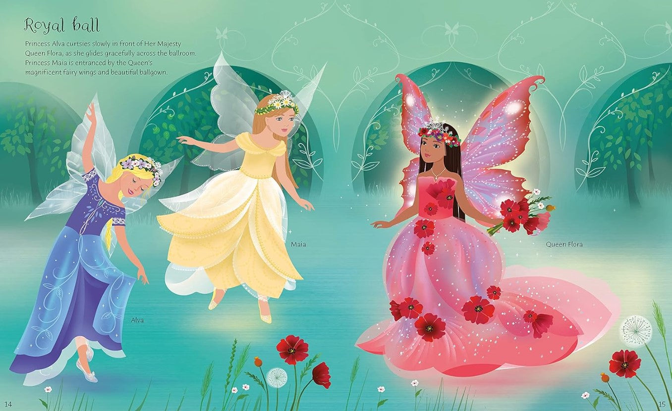 Usborne Sticker Dolly Fairy Princesses