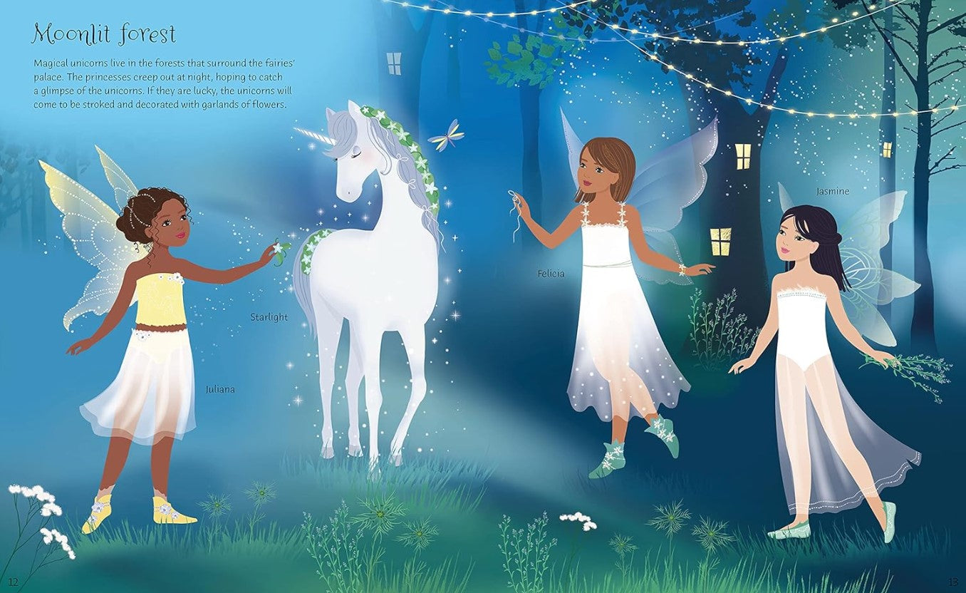 Usborne Sticker Dolly Fairy Princesses