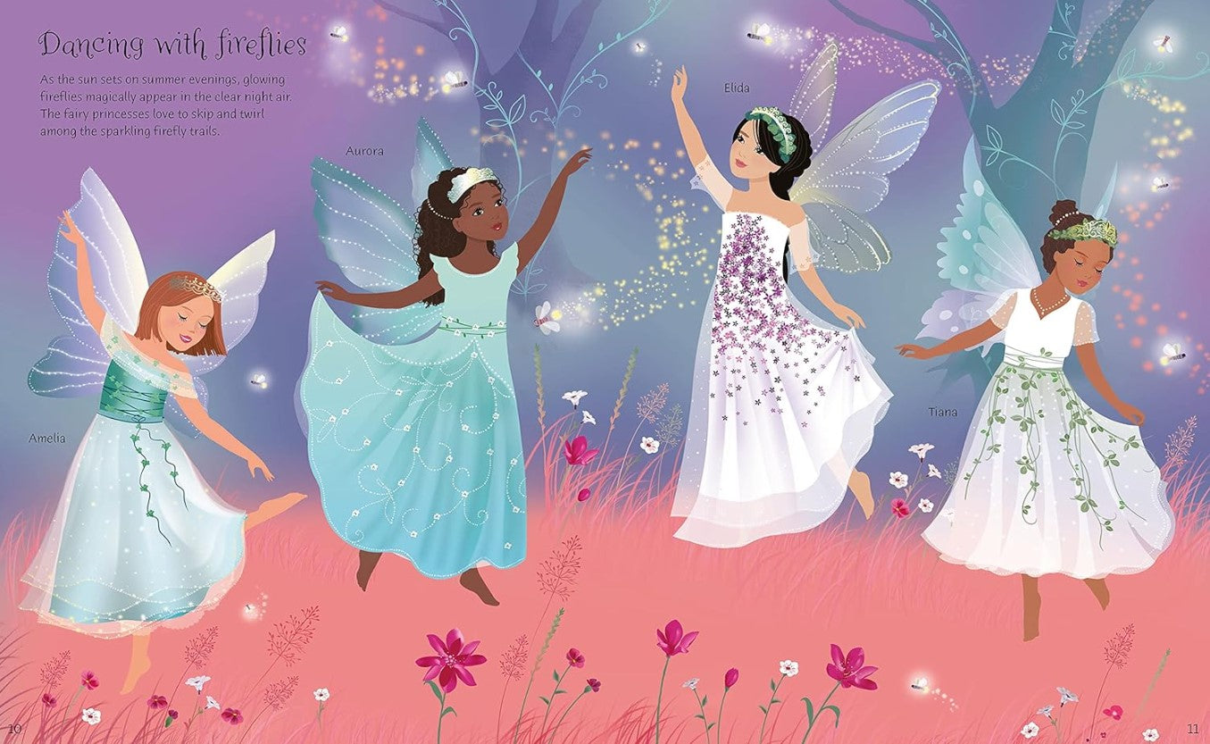 Usborne Sticker Dolly Fairy Princesses