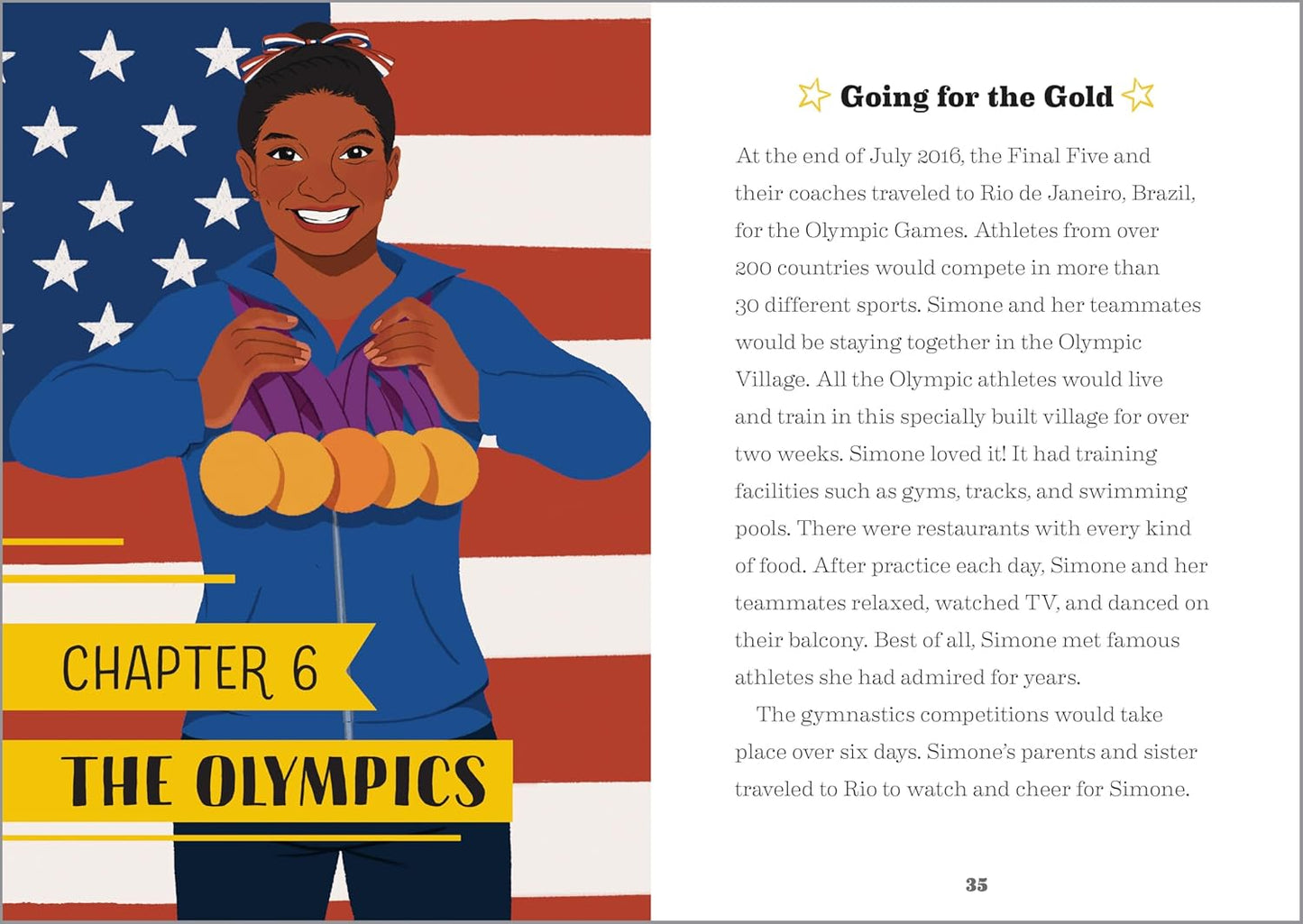 The Story of Simone Biles: An Inspiring Biography for Young Readers
