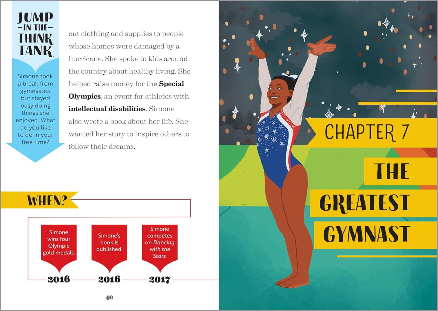 The Story of Simone Biles: An Inspiring Biography for Young Readers