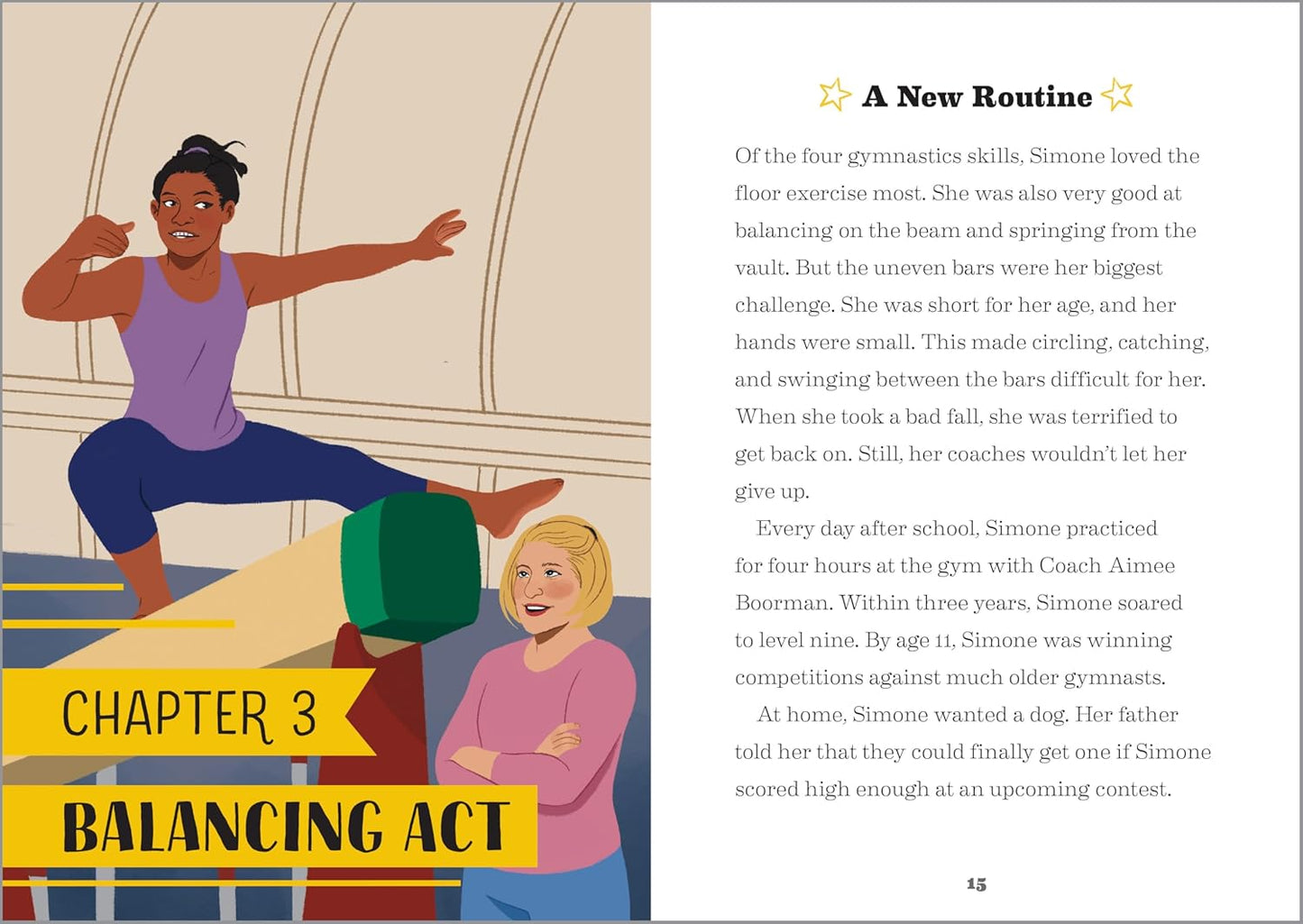 The Story of Simone Biles: An Inspiring Biography for Young Readers