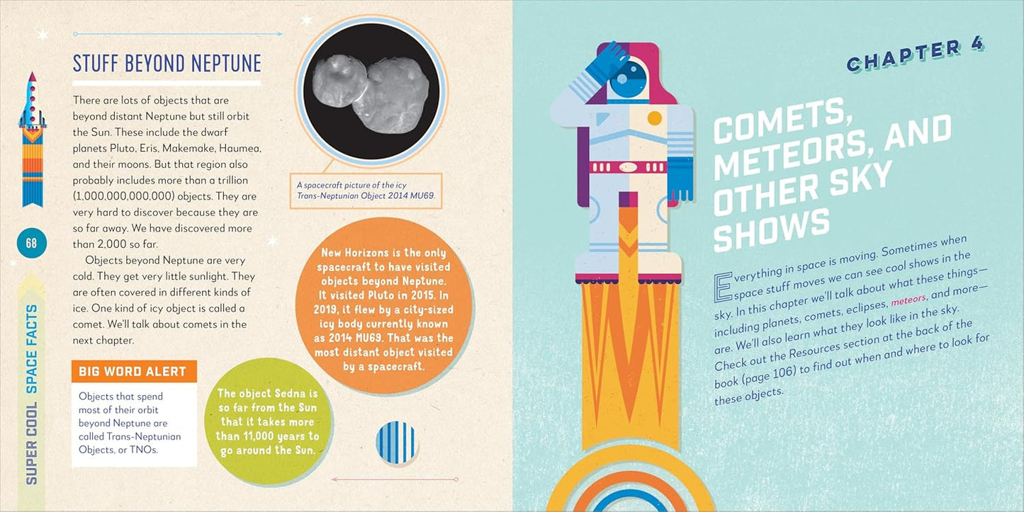 Super Cool Space Facts: A Fun, Fact-Filled Space Book for Kids