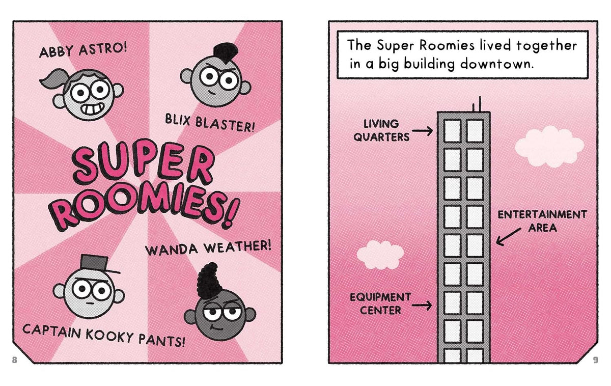 Super Roomies: Paint the Town Pink