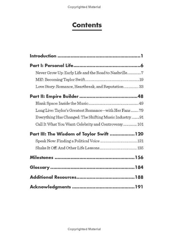 Taylor Swift: In Her Own Words: Young Reader Edition
