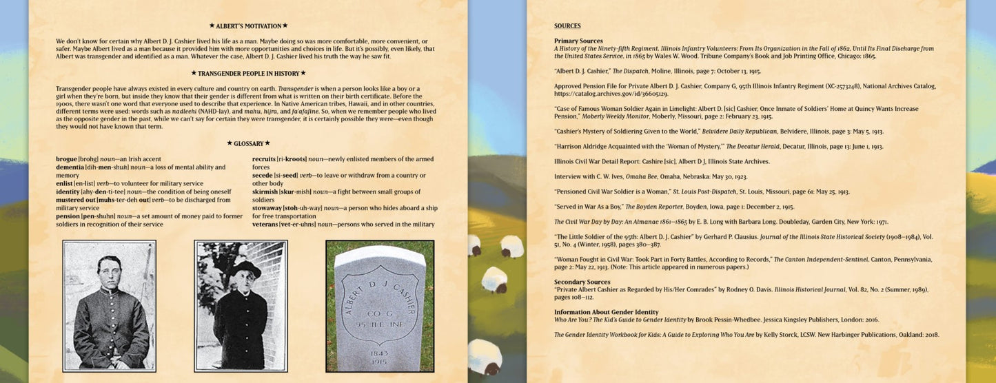 The Fighting Infantryman: The Story of Albert D. J. Cashier, Transgender Civil War Soldier