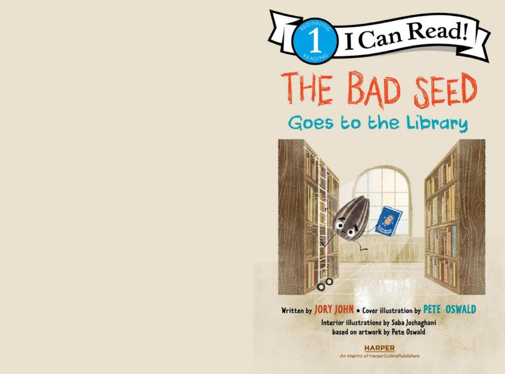 I Can Read Level 1: The Bad Seed Goes to the Library