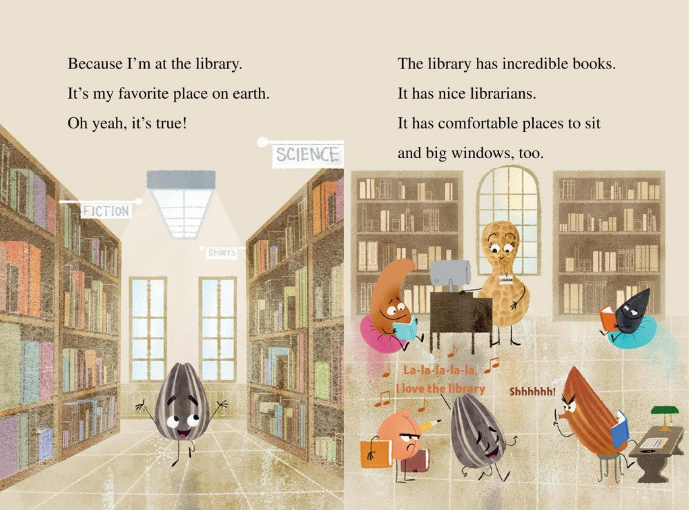 I Can Read Level 1: The Bad Seed Goes to the Library