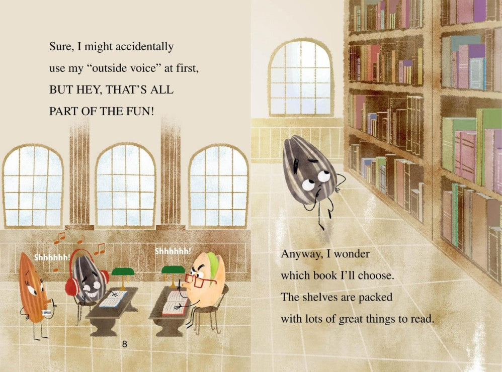 I Can Read Level 1: The Bad Seed Goes to the Library