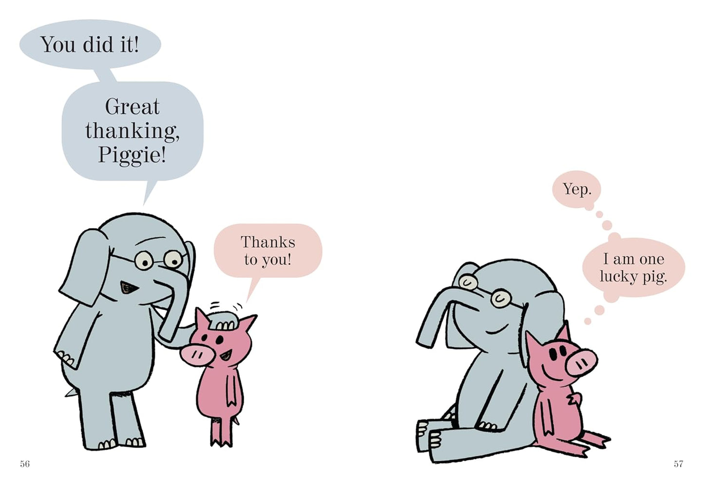 Elephant & Piggie Book: The Thank You Book