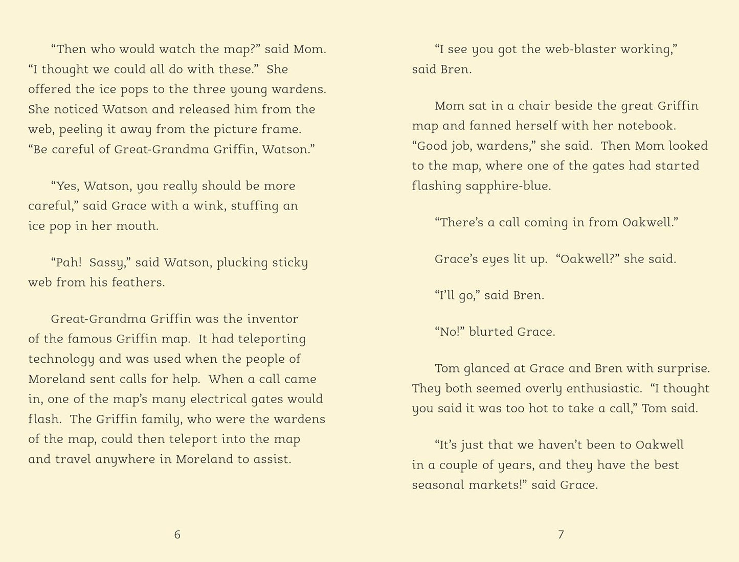 High Readability: The Griffin Maps #4: The Weather Well