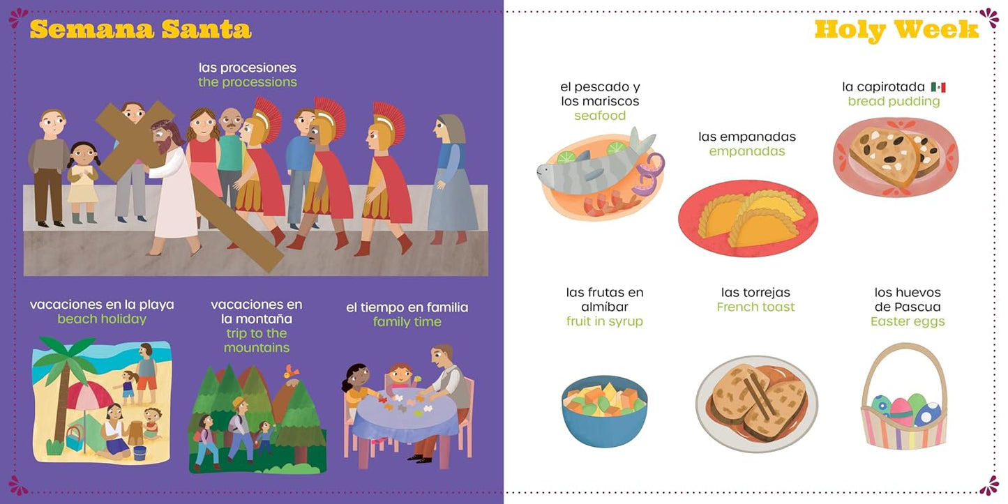 Tons of Palabras: Fiestas: An English & Spanish Book