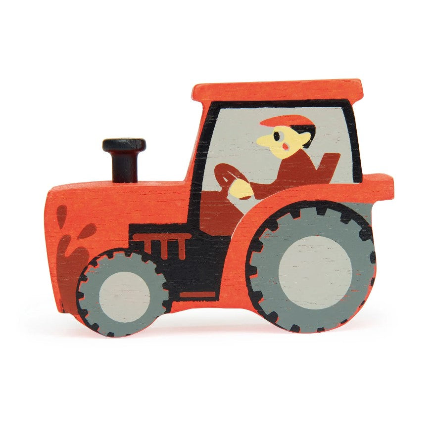 Wooden Tractor