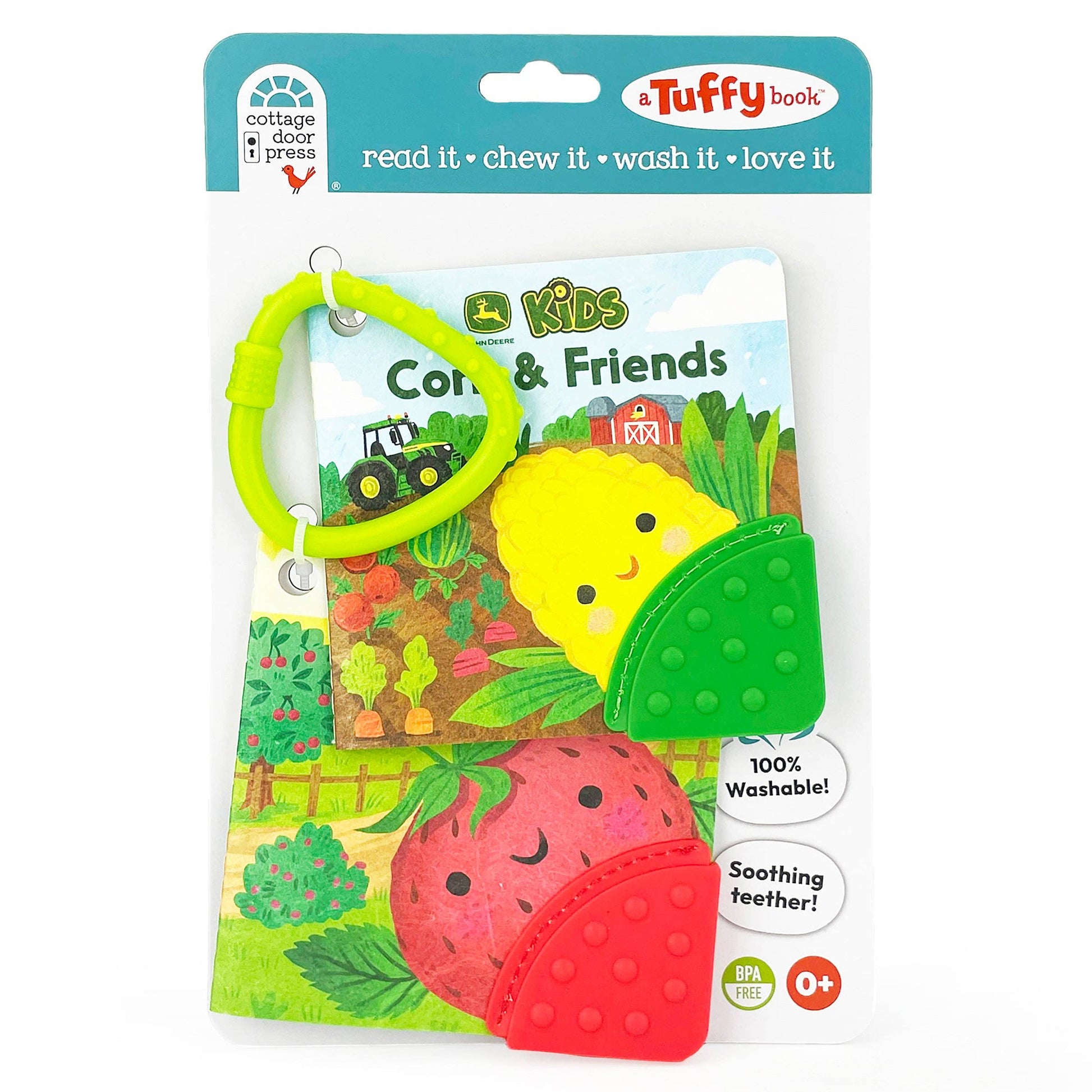 Tuffy book with colorful characters on a white background