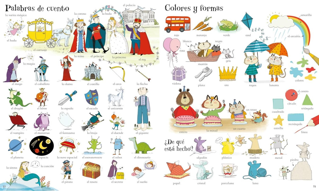 The Usborne Big Book of Spanish Words