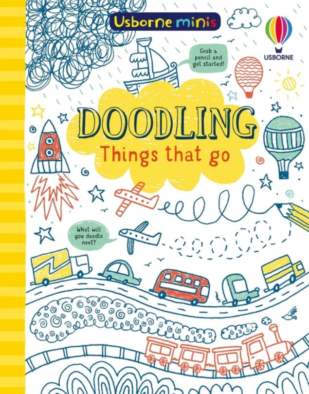 Usborne Minis: Doodling Things That Go