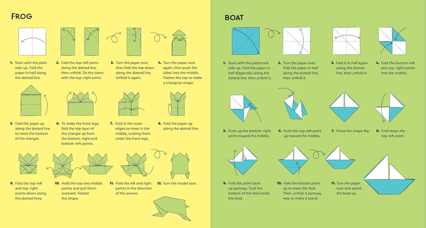 Usborne Origami: 100 Tear-Off Sheets