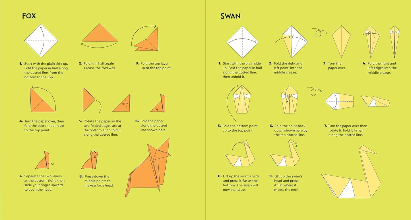 Usborne Origami: 100 Tear-Off Sheets