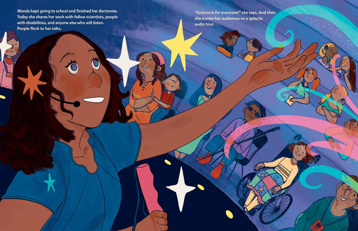 Wanda Hears the Stars: A Blind Astronomer Listens to the Universe