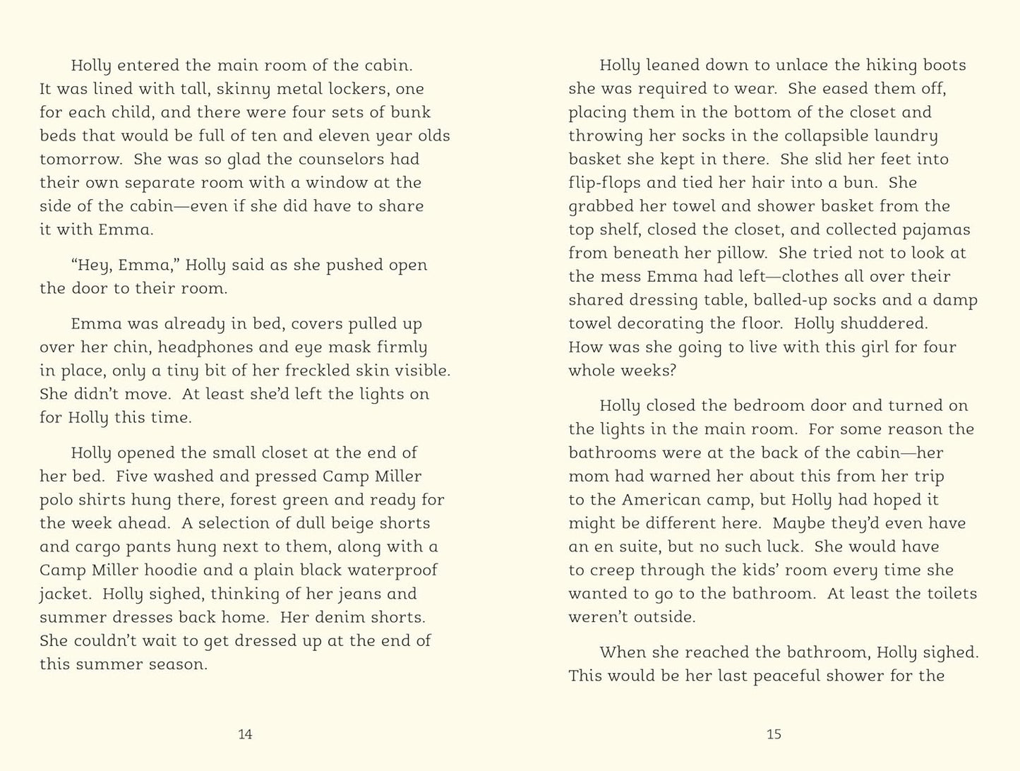 High Readability: Welcome to Camp Killer