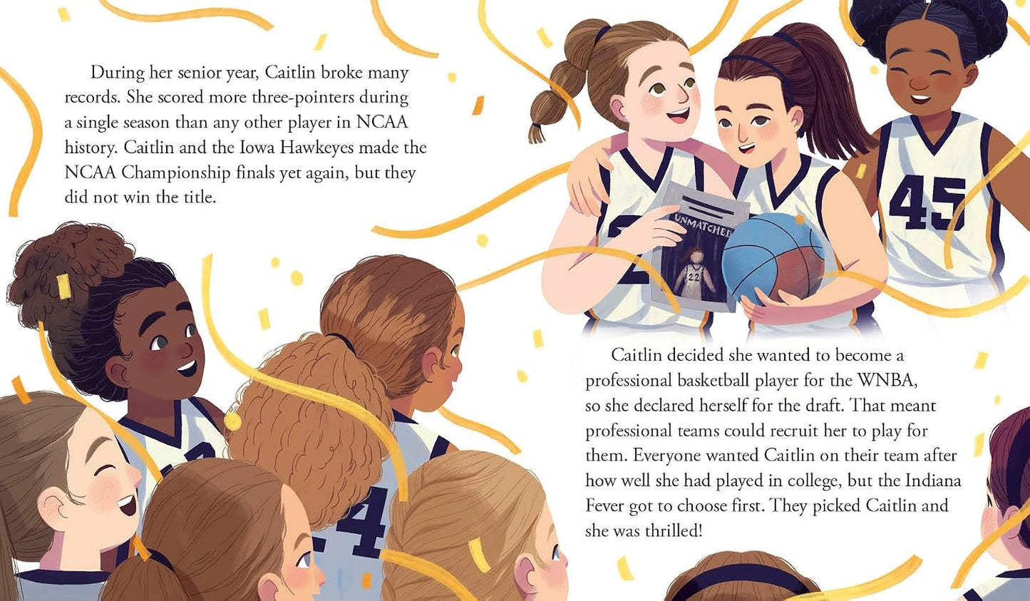 Caitlin Clark: A Who HQ Illustrated Biography
