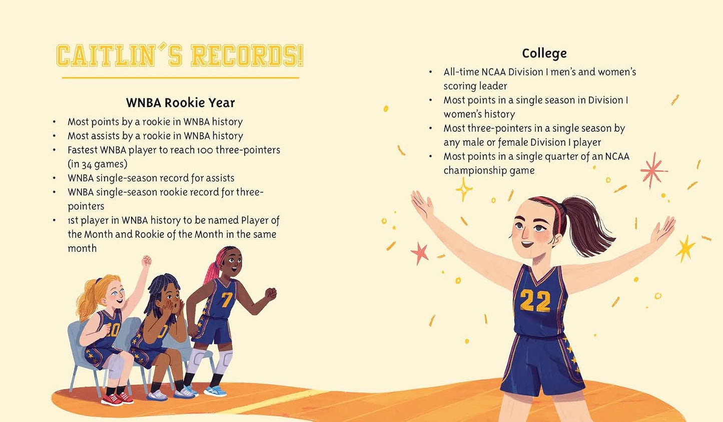 Caitlin Clark: A Who HQ Illustrated Biography