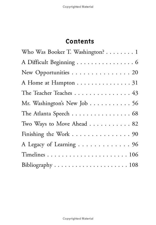 Who Was Booker T. Washington?
