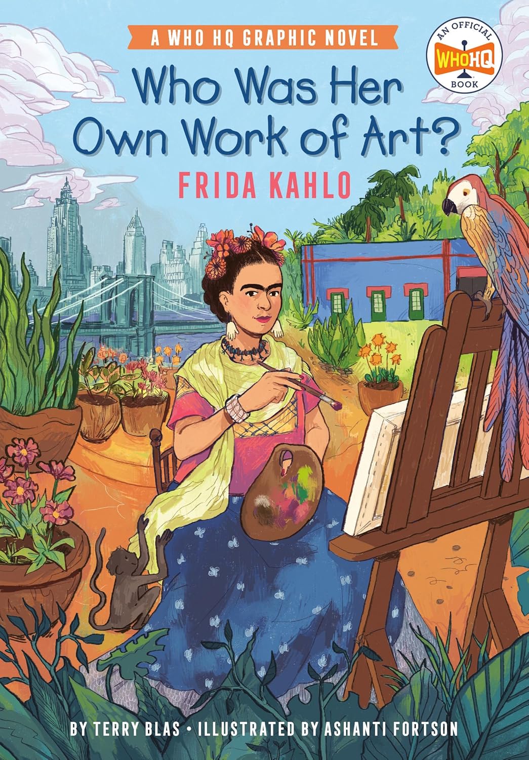 Who Was Her Own Work of Art?: Frida Kahlo: A Who HQ Graphic Novel