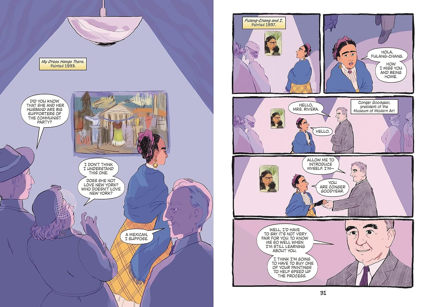 Who Was Her Own Work of Art?: Frida Kahlo: A Who HQ Graphic Novel