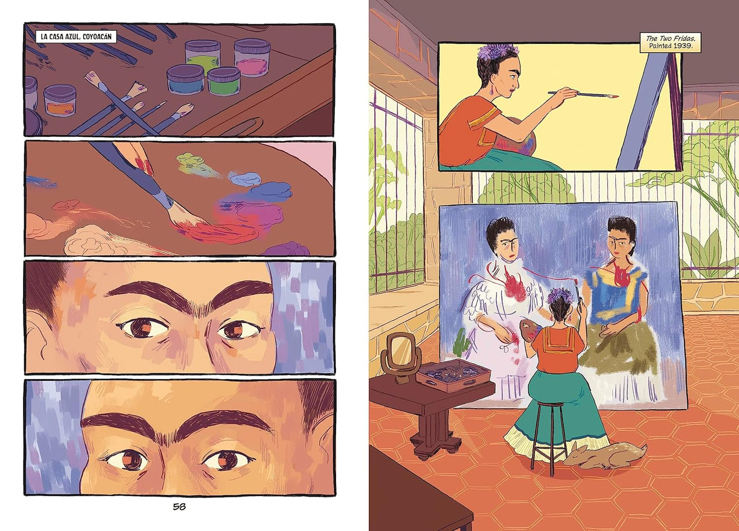 Who Was Her Own Work of Art?: Frida Kahlo: A Who HQ Graphic Novel