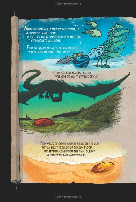 Wings of Fire Graphic Novel #1: The Dragonet Prophecy