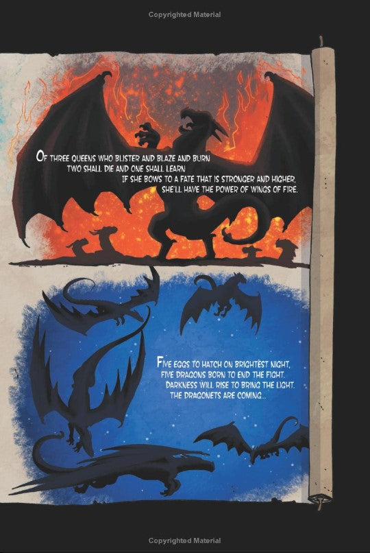 Wings of Fire Graphic Novel #1: The Dragonet Prophecy