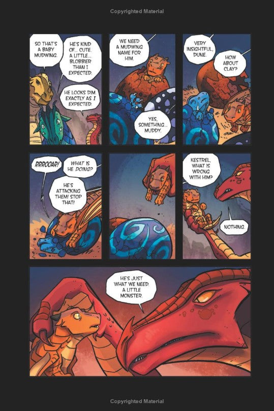 Wings of Fire Graphic Novel #1: The Dragonet Prophecy
