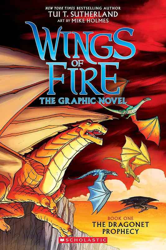 Wings of Fire Graphic Novel #1: The Dragonet Prophecy