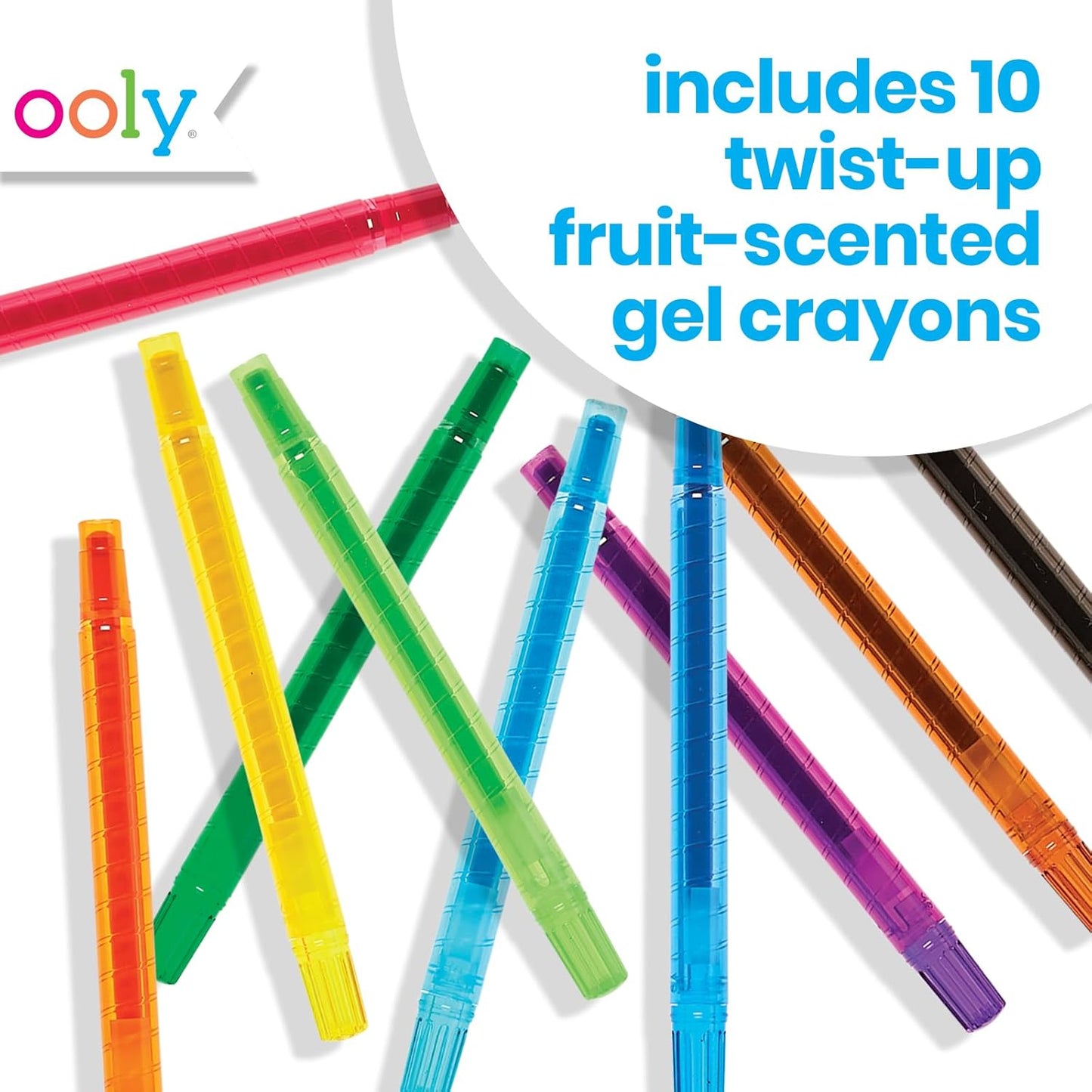 OOLY Yummy Yummy Scented Twist -Up Crayons