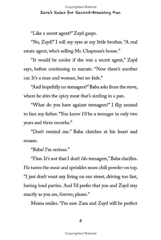 Zara's Rules for Record-Breaking Fun
